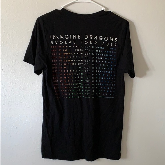 imagine dragons Tops | Imagine Dragons Concert Merch Tshirt | Poshmark